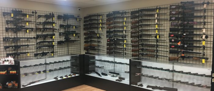 Hundreds of Firearms in stock